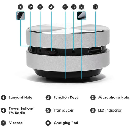 EchoBird Mini Speaker - Silver